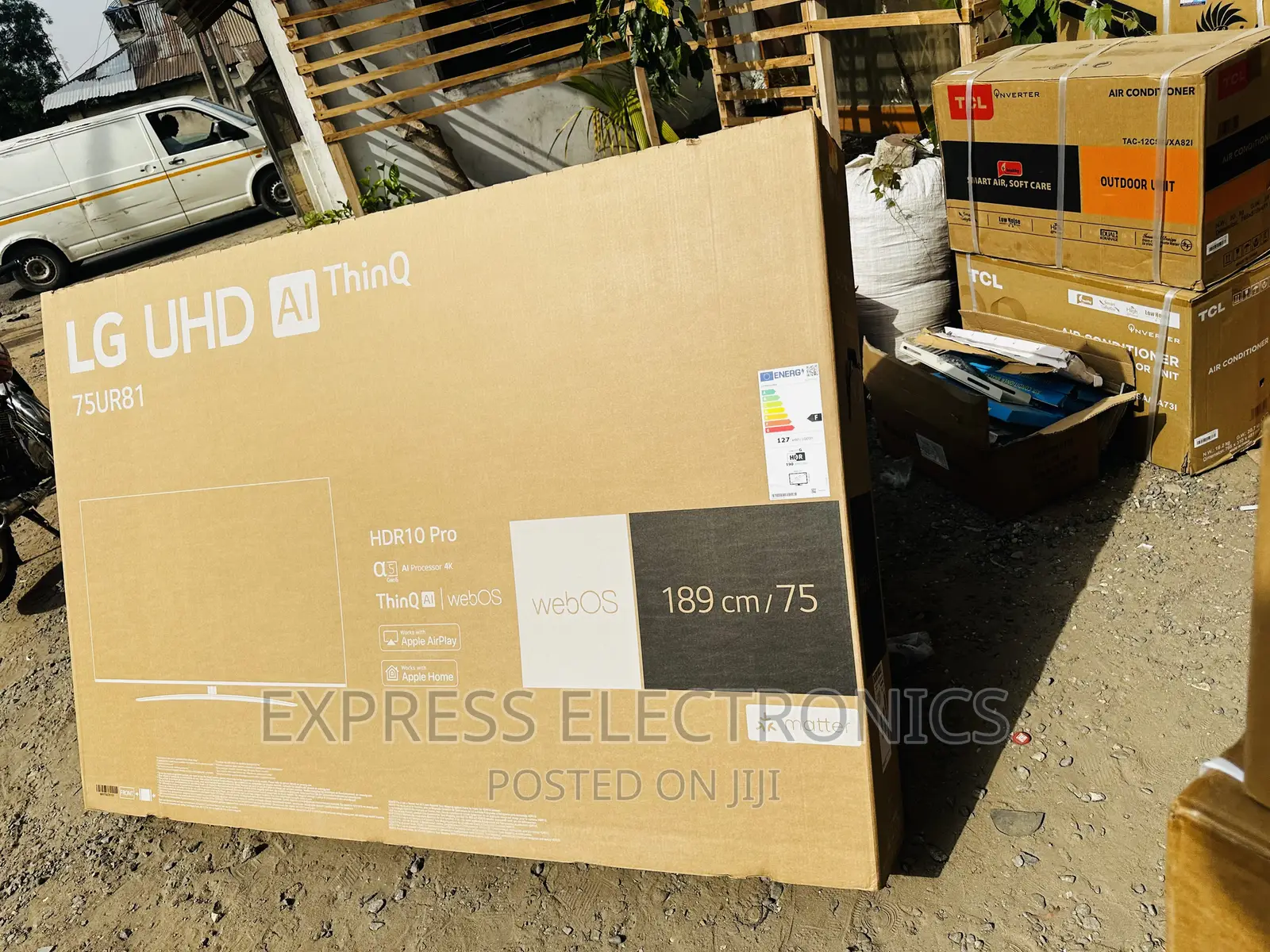 Gaming Mode UHD Smart Lg 75”UR81 Tv Smart