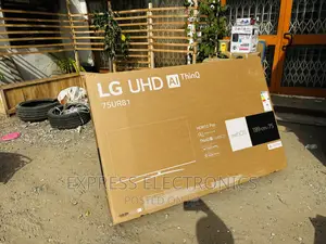 Sharp Smart UHD LG 75UR81 Tv.,