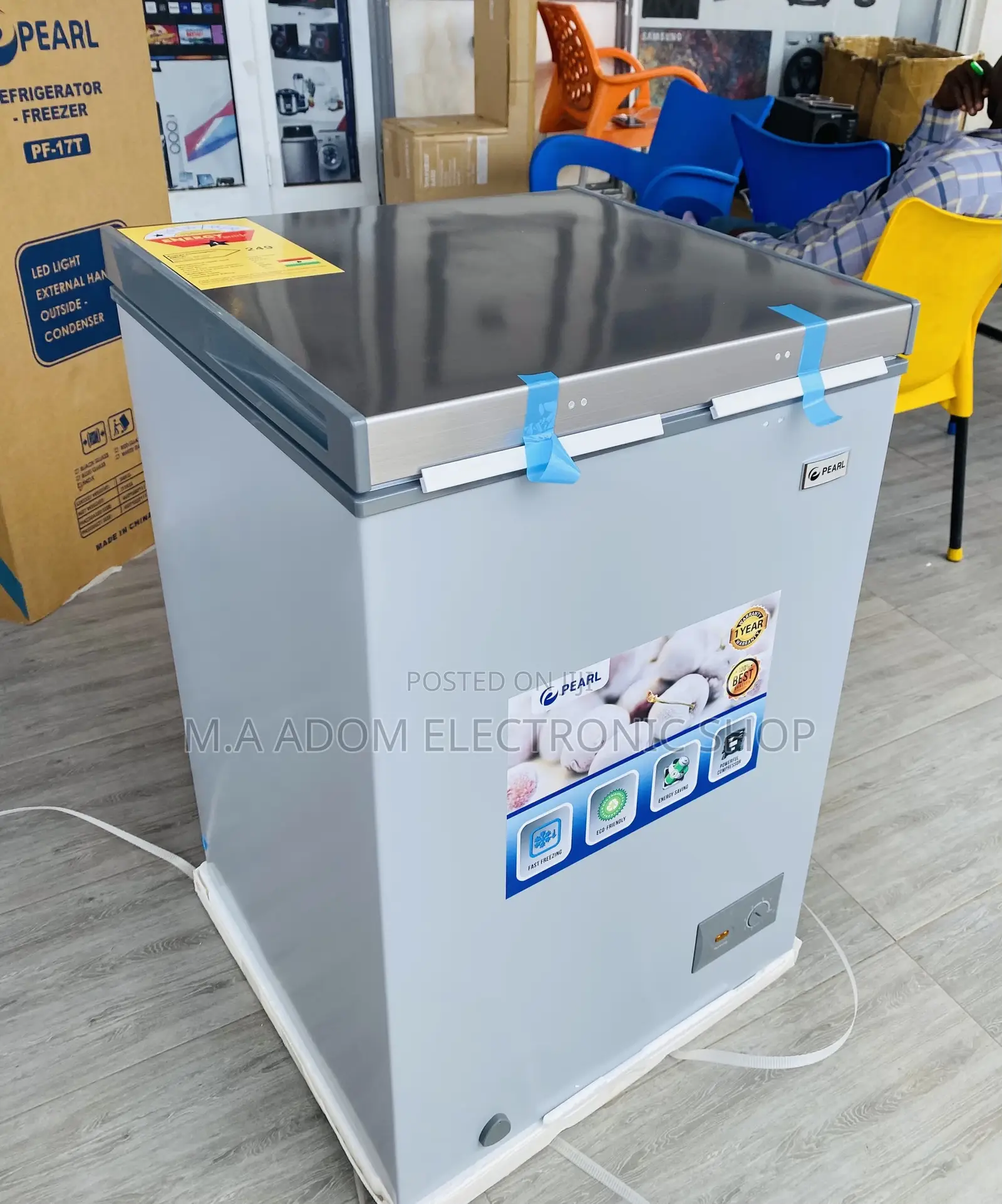 Buy Authentic Pearl PCF-127 Single Door Electric Freezer 