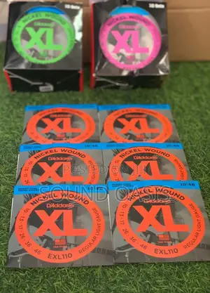 d'Addario XL Nickel Electric Guitar Strings