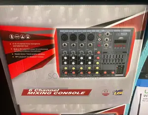 Yamaha MQ6 - Powered Mixer With 6 Inputs and 2 Output Buses