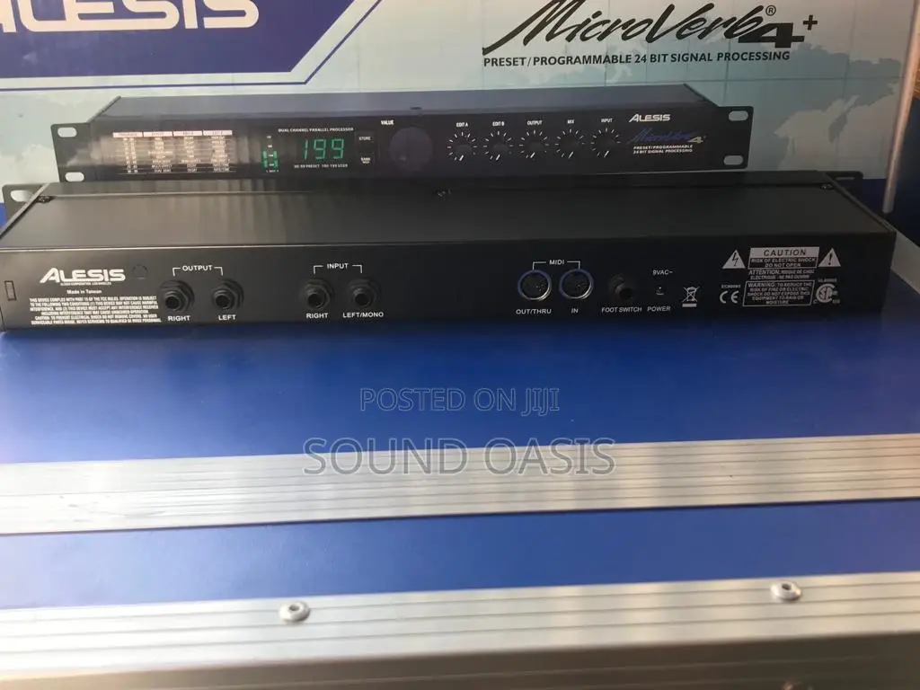 Microverb 4
Preset/Programmable 18-Bit Signal Processor