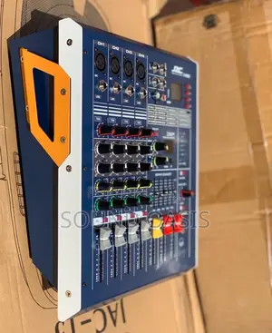 JAC 4-Channel Analog Powered Mixer With USB and Bluetooth