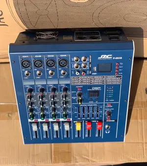 JAC 4-Channel Analog Powered Mixer With USB and Bluetooth