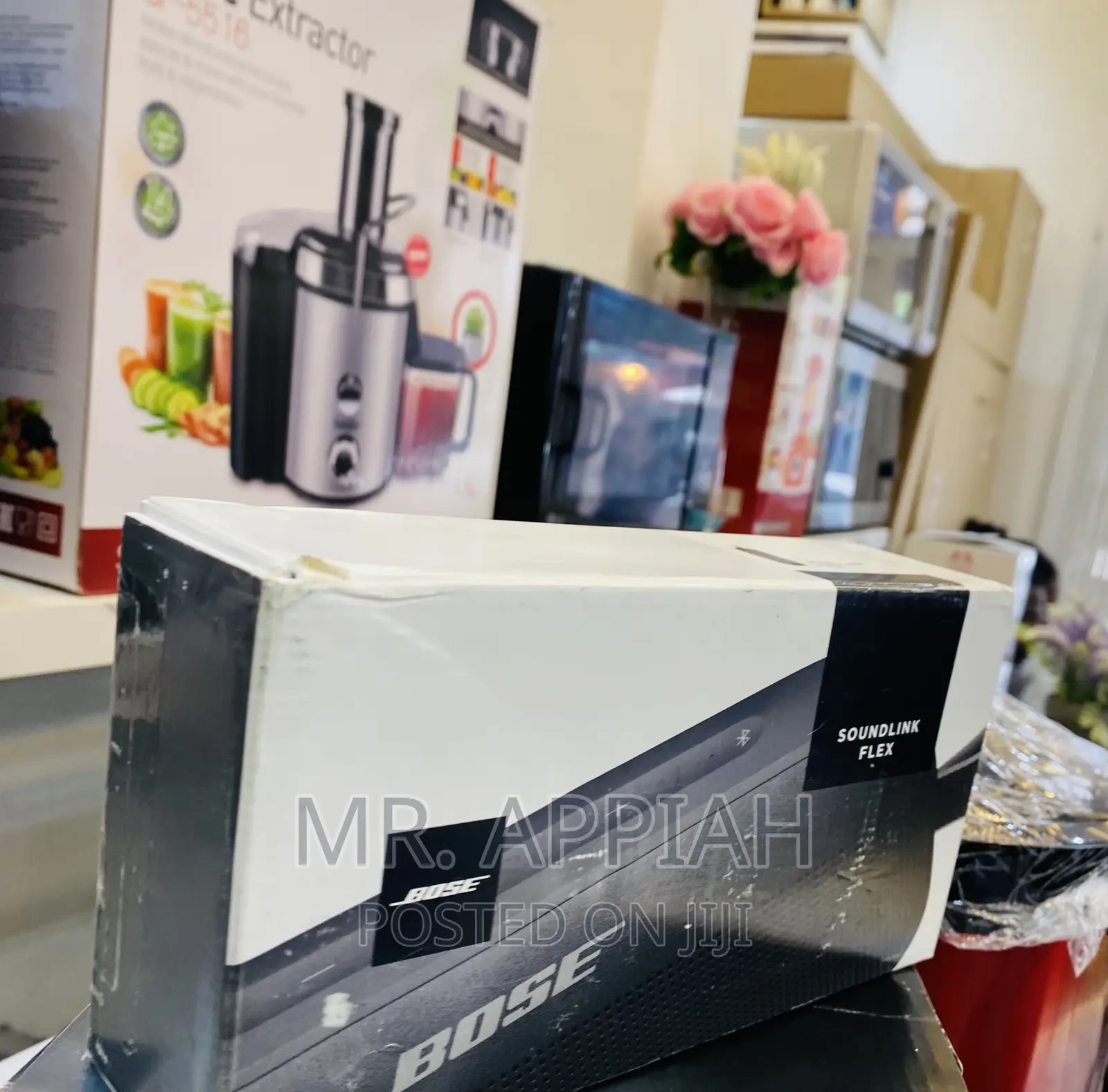 Classic Designed Bose Sound Link Flex Rechargeable Speaker.