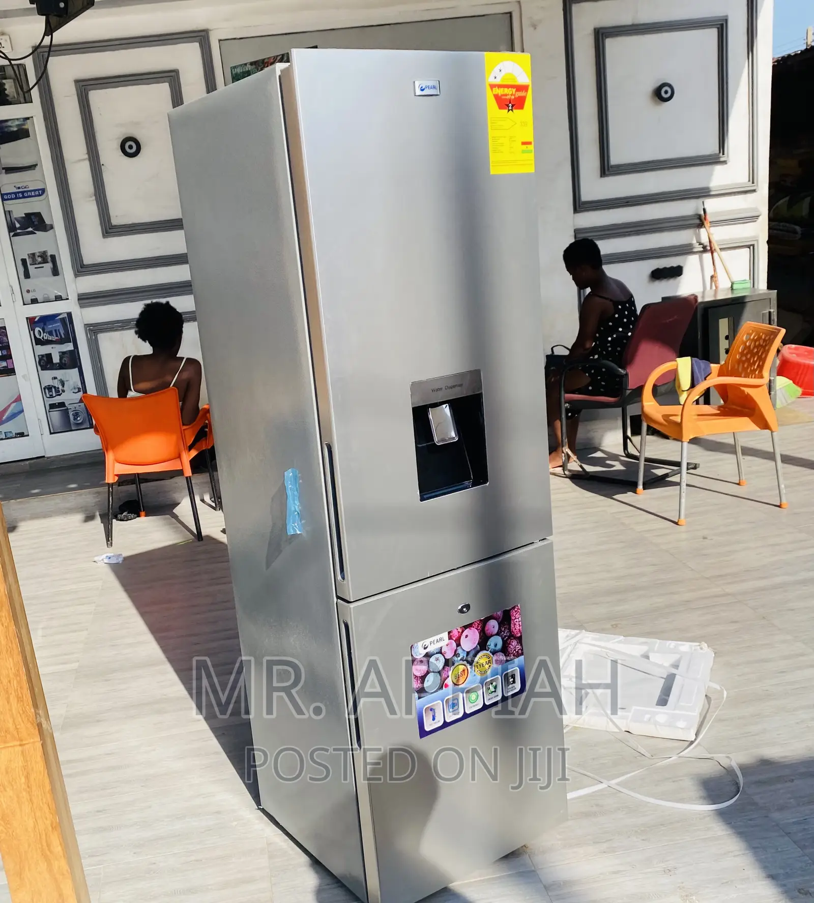 Brand New Pearl Pf-330bwd Electric Fridge(Gray).