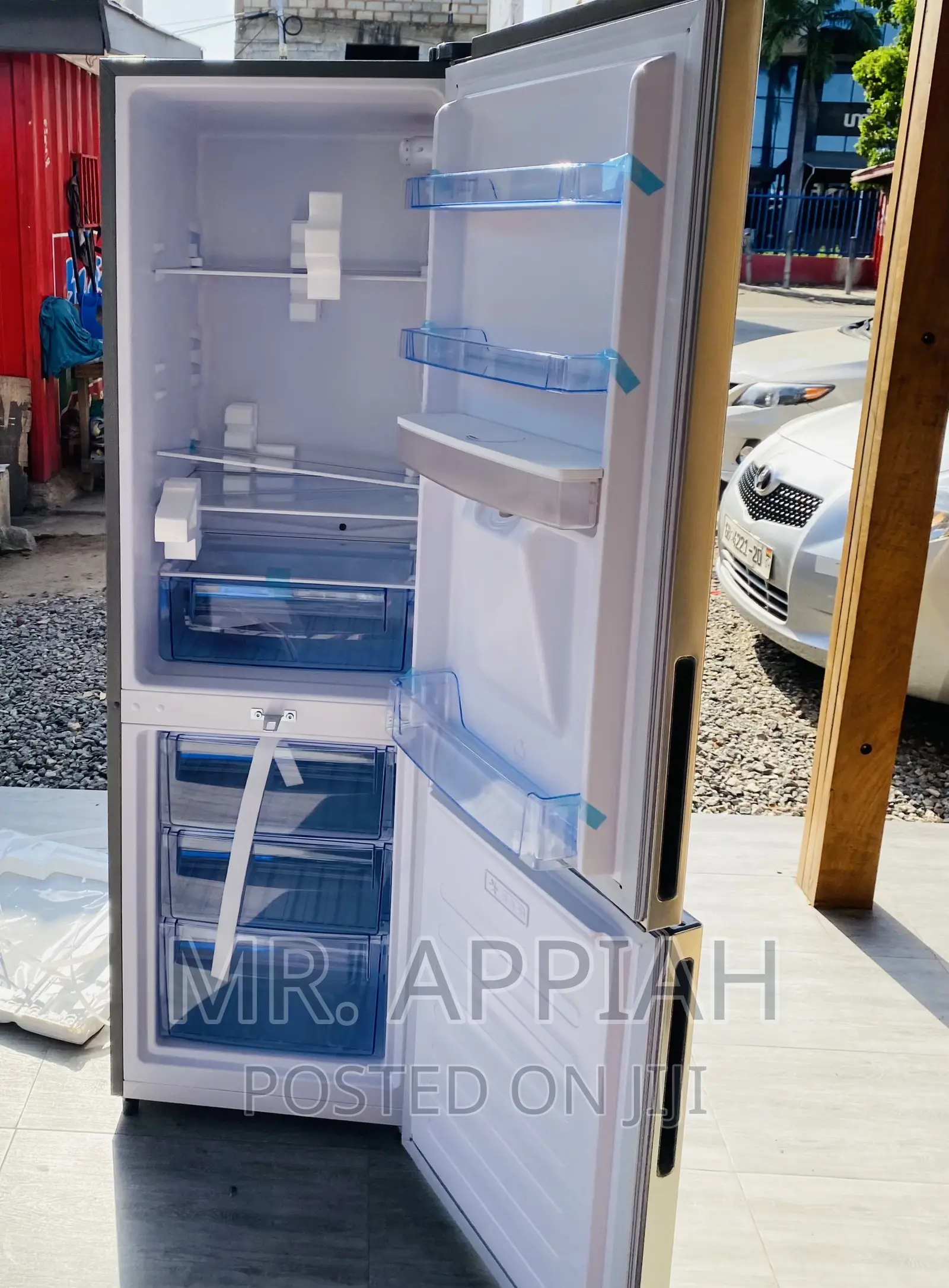 Fast Chilling(Pf-330bwd)Pearl 251ltr Electric Fridge,Gray.