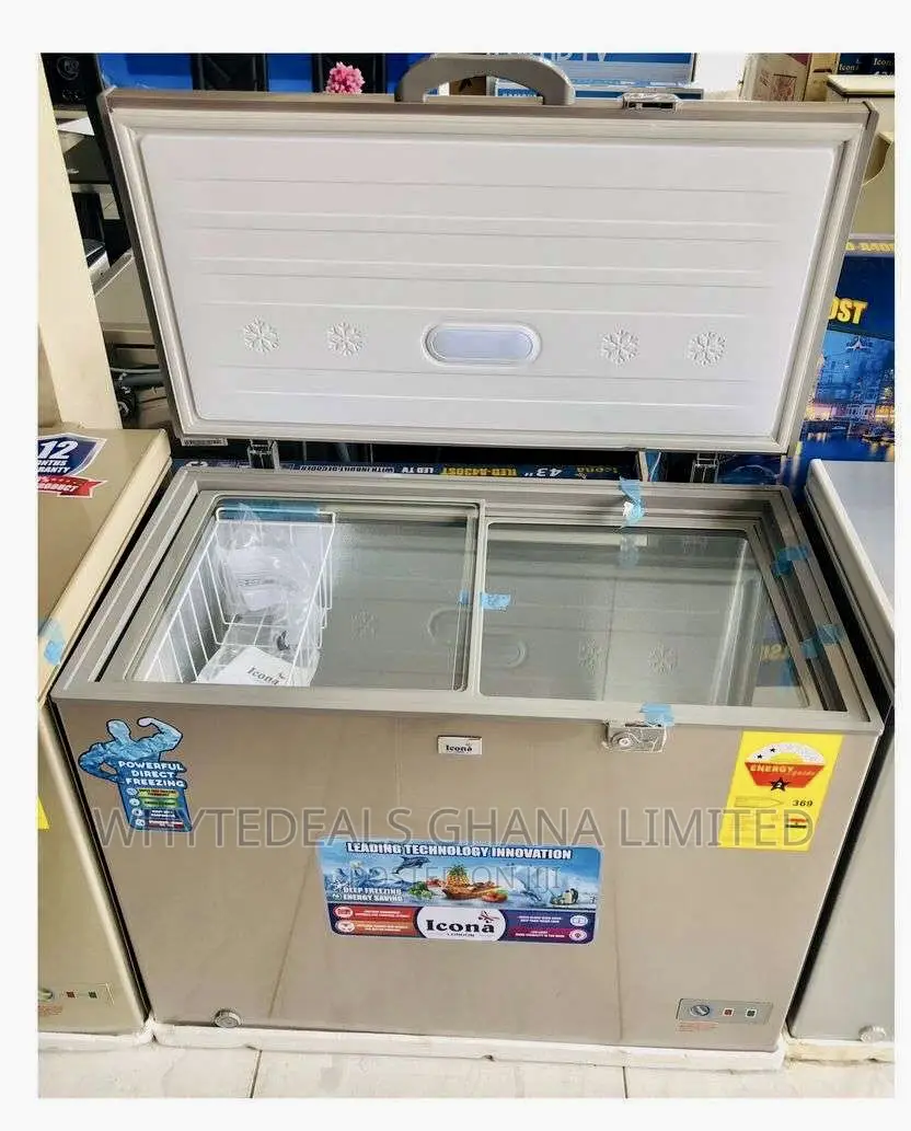 Icona London 400 LTRS Chest Freezer-Highly Energy Efficient