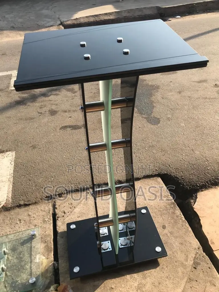Black Glass Podium/Pulpit