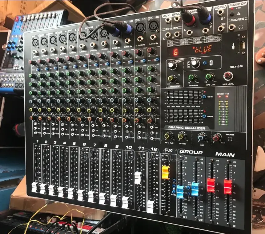 Yamaha 12 Channel Raw Mixer (SMX 1200-Usb)