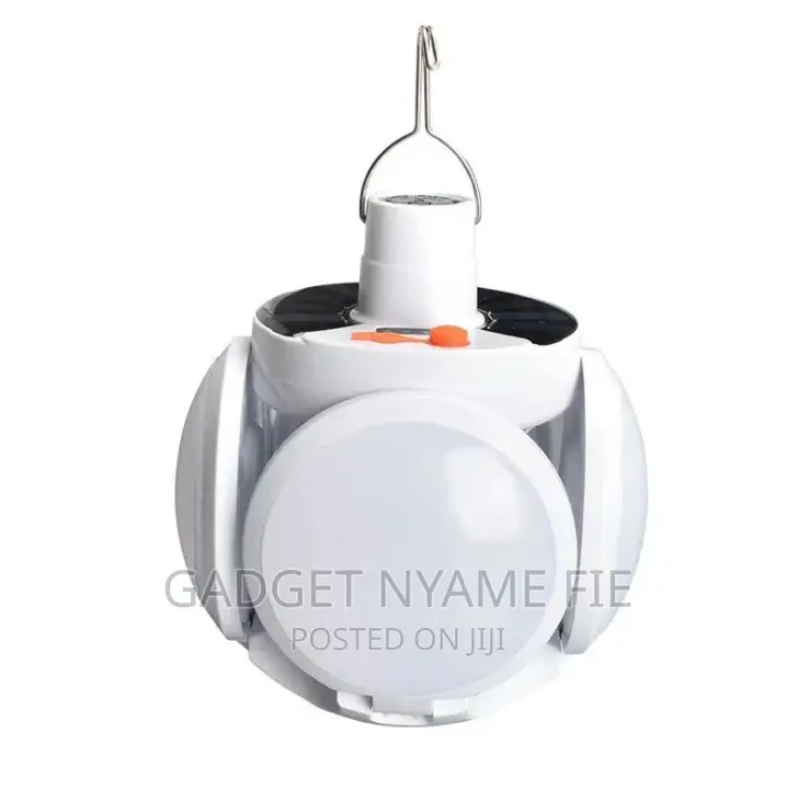 Solar Powered Bulb - 4 Arms - Foldable
