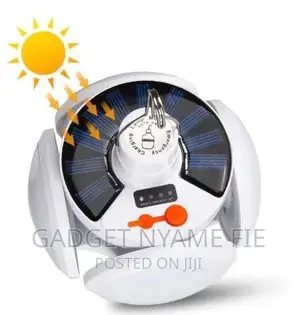 Solar Powered Bulb - 4 Arms - Foldable