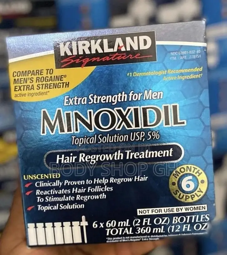 Kirkland Minoxidil for Beard and Hair Growth -Full Box [USA]