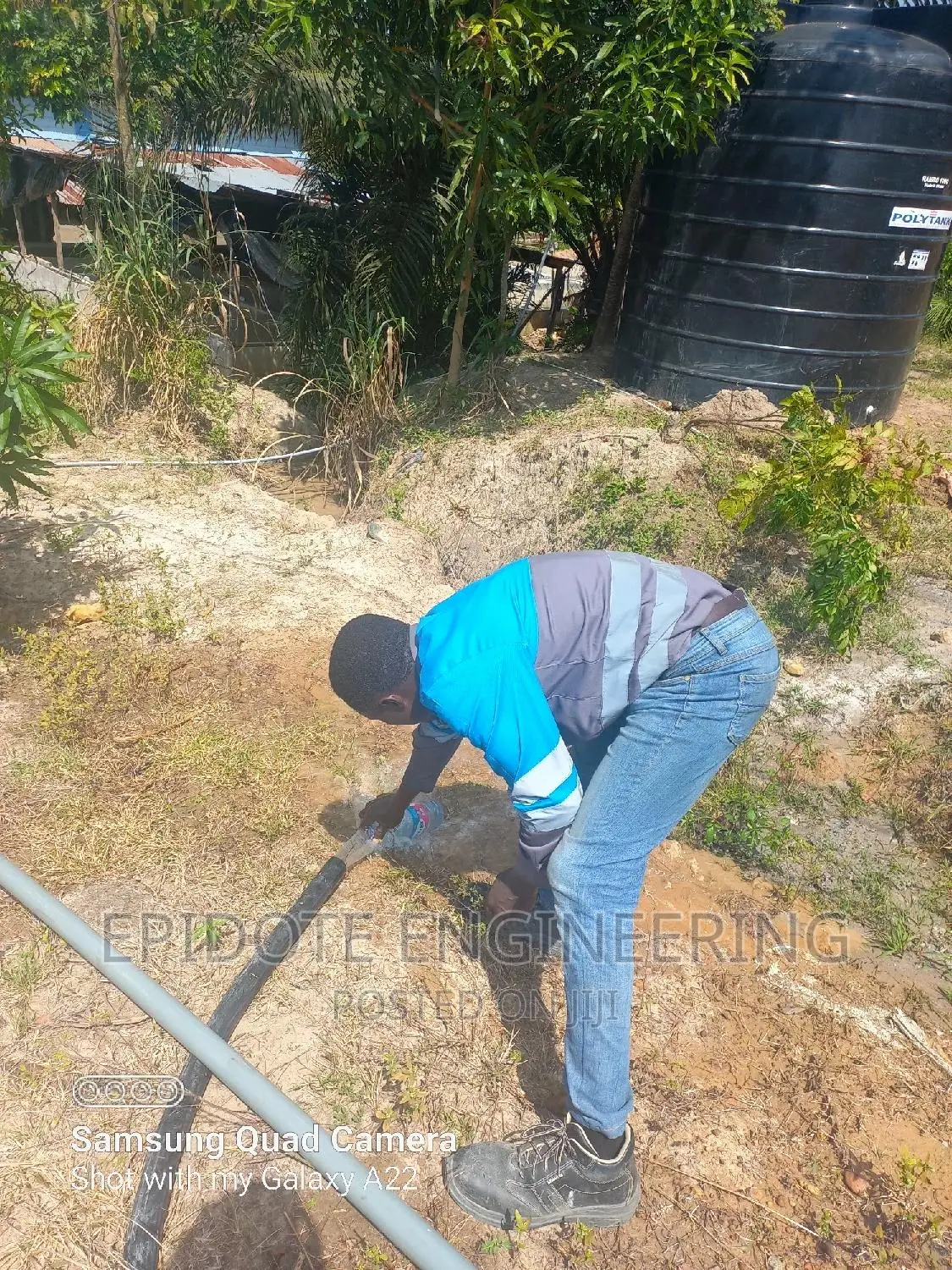 Industrial Water Borehole Drilling in Kumasi