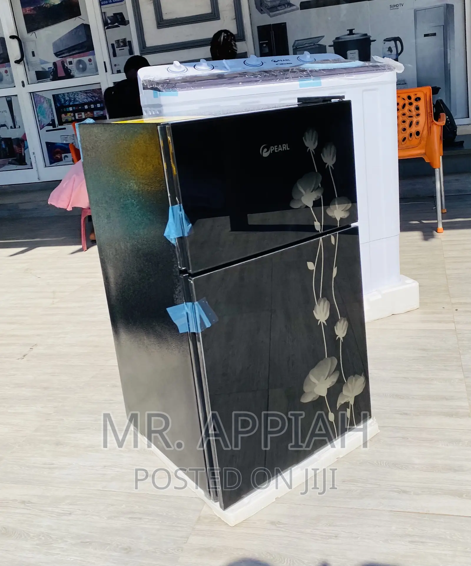 Shop Affordable Pearl PF-10T 2 Door Electric Fridge(Black).