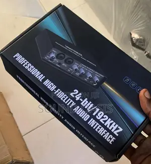 24-Bit/192khz Professional High-Fidelity Audio Interface