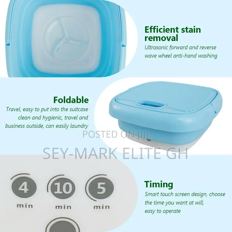 Foldable Portable Washing Machine 2kg