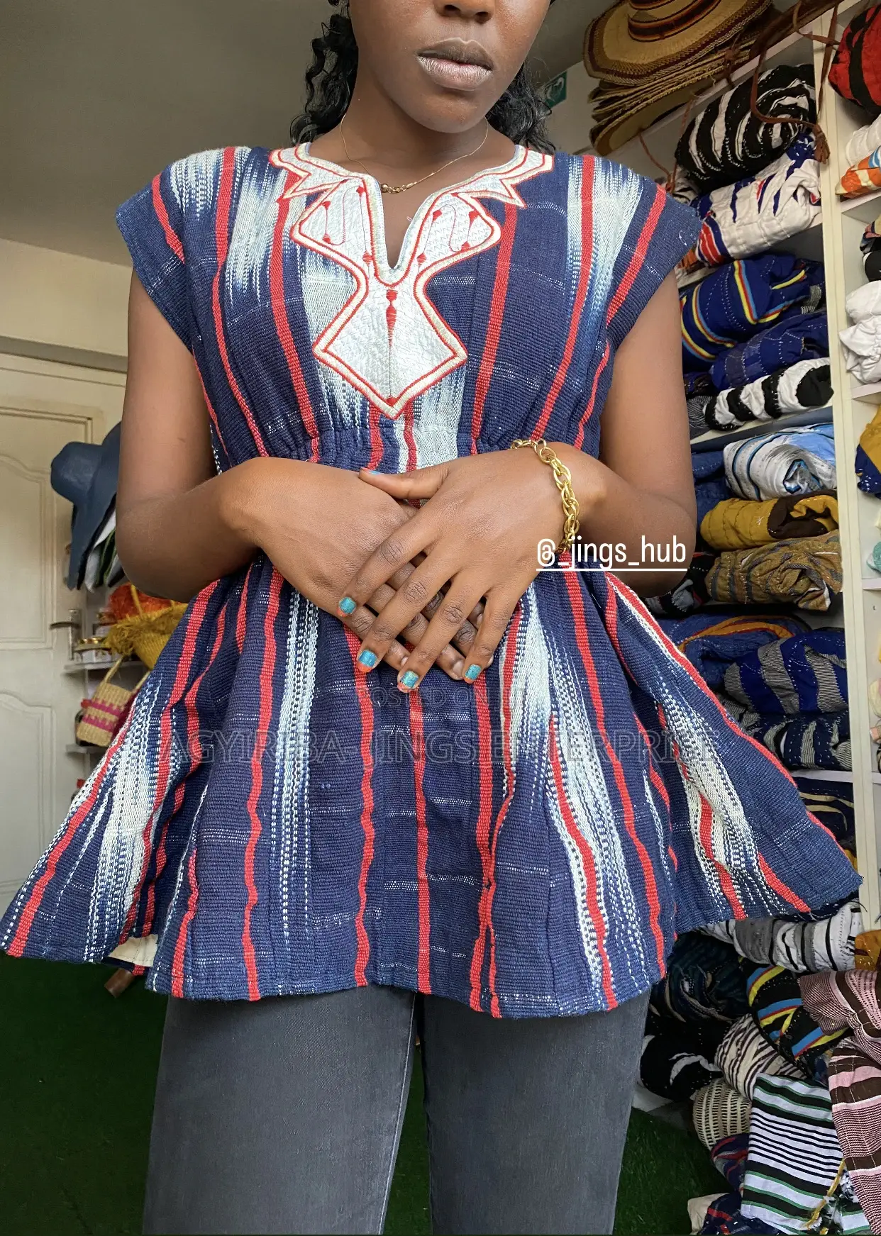 Ladies Smock Top