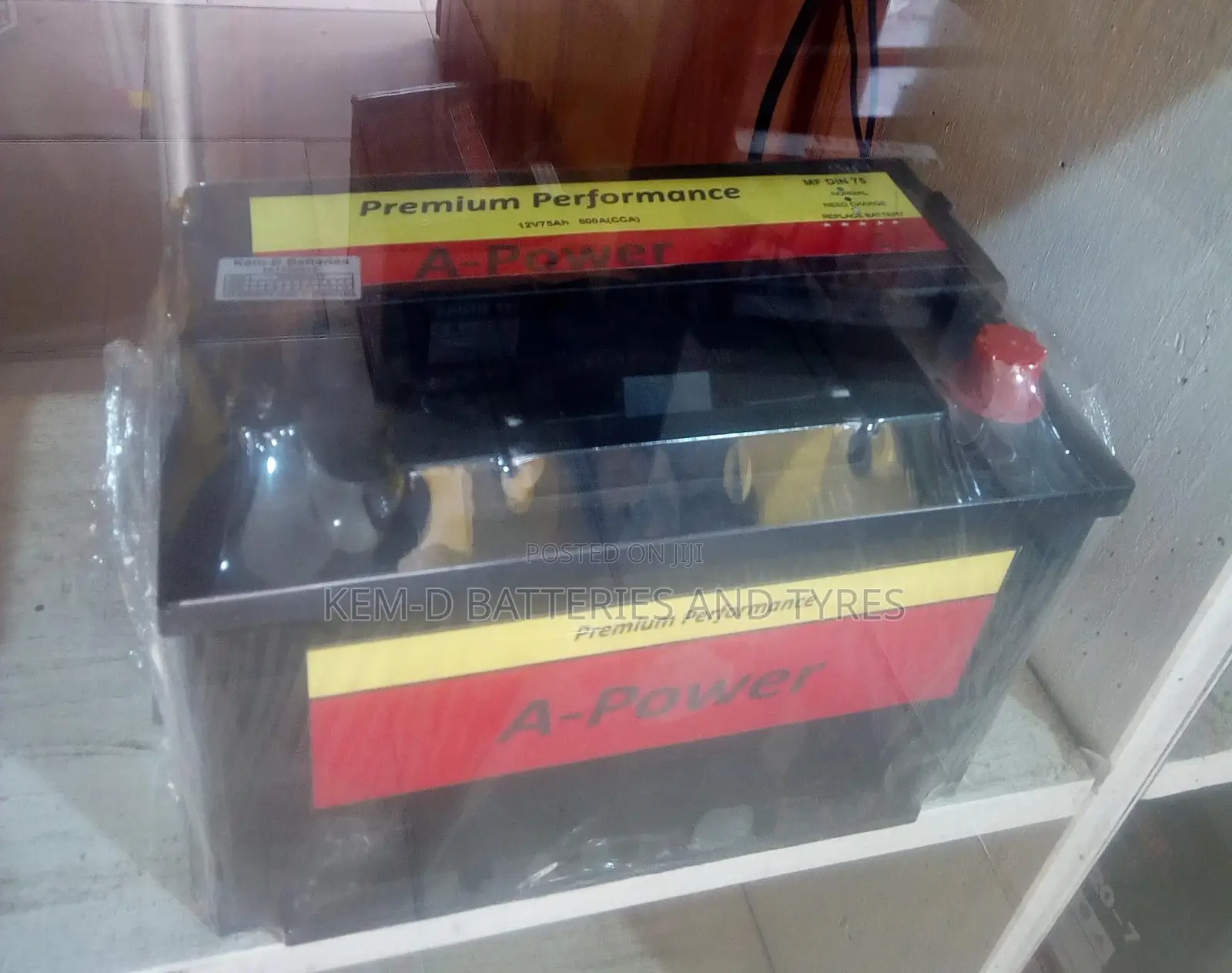 15 Plates A-Power Batteries - Free Delivery- 1yr Warranty