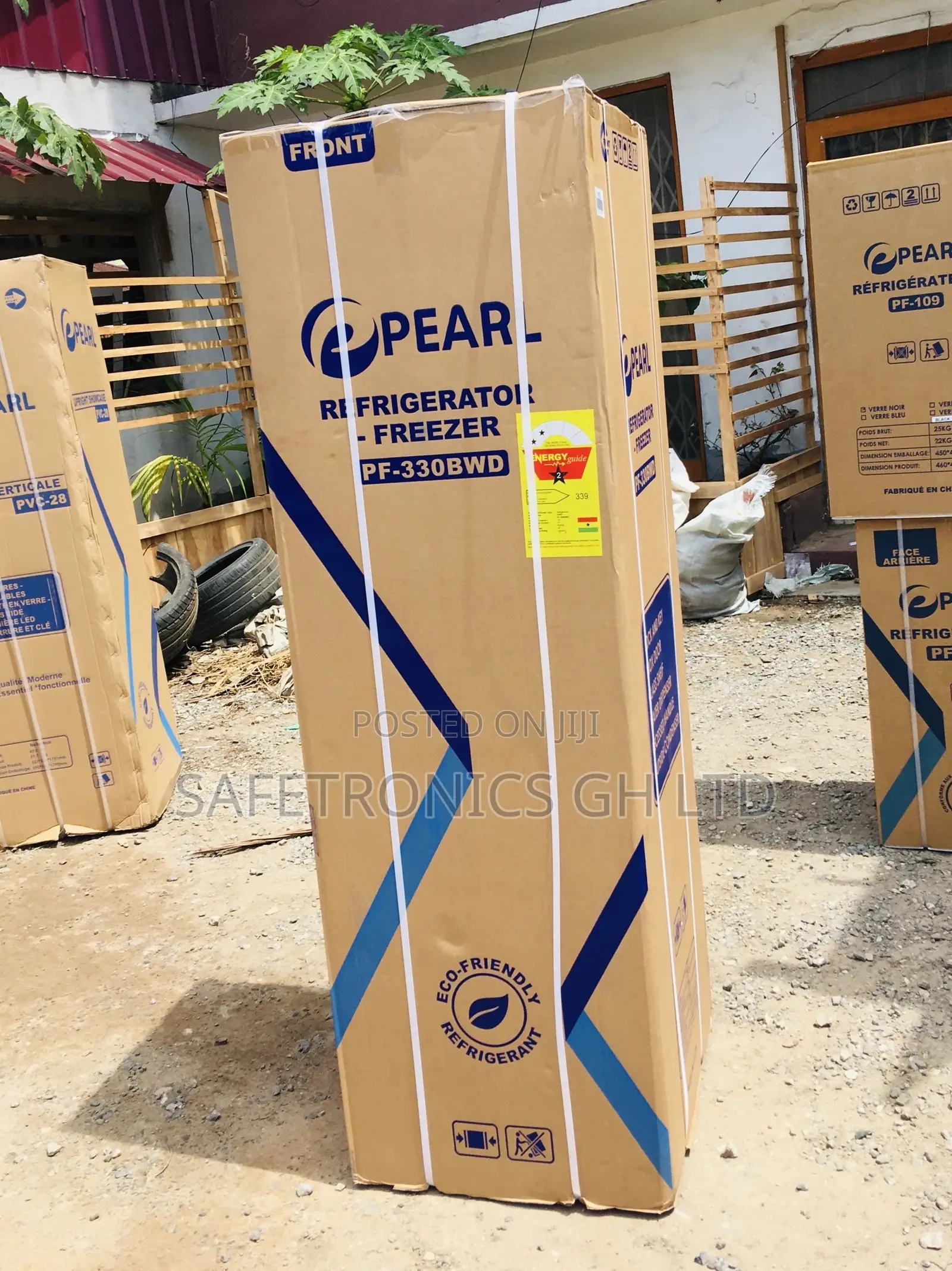 Bottomfreezer 251 Liters Pearl Doubledoor PF-330BWD Fridge
