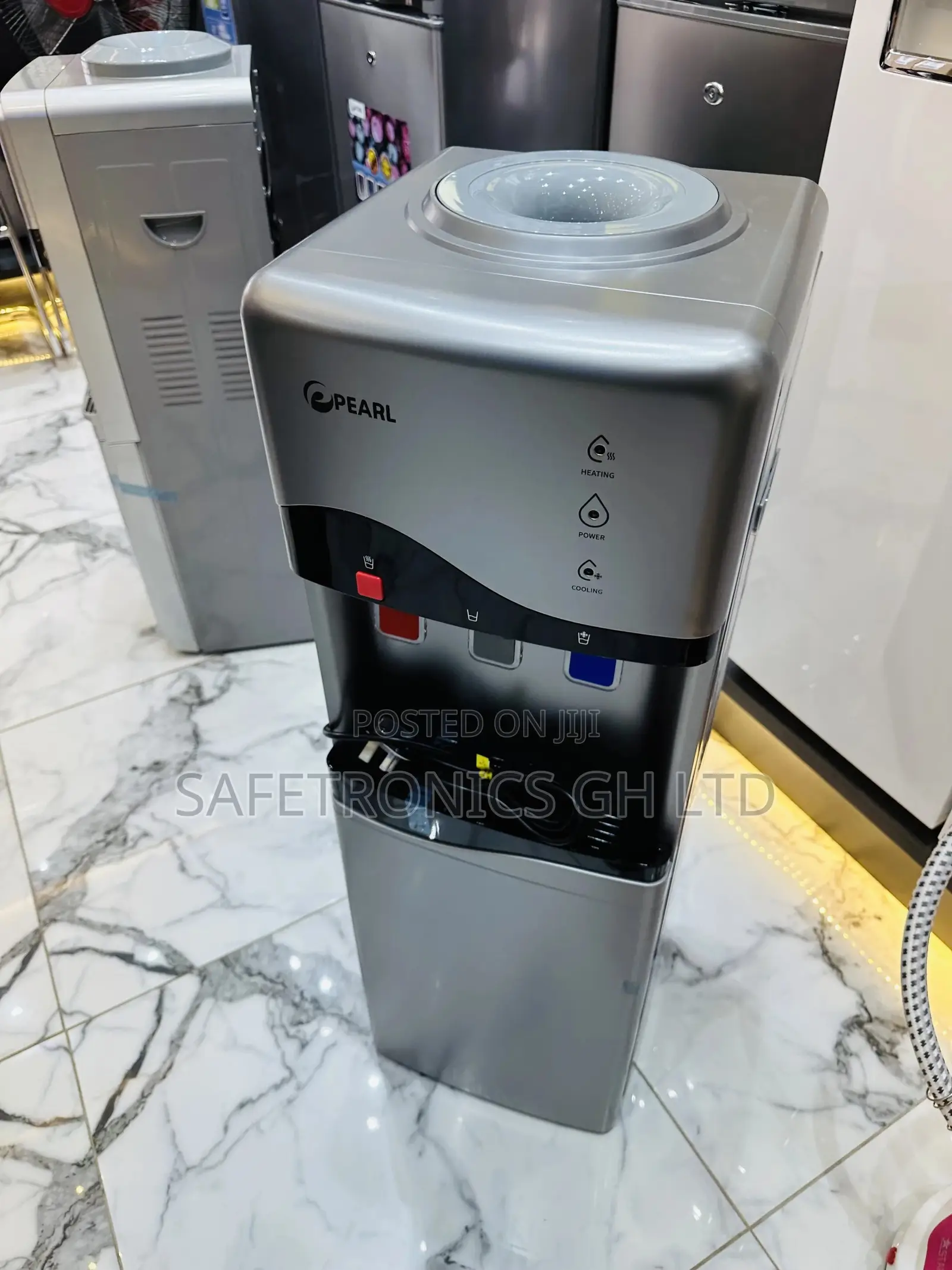 Grab Hot/Cold Water Dispenser PWD-1000CSL Sliver Pearl