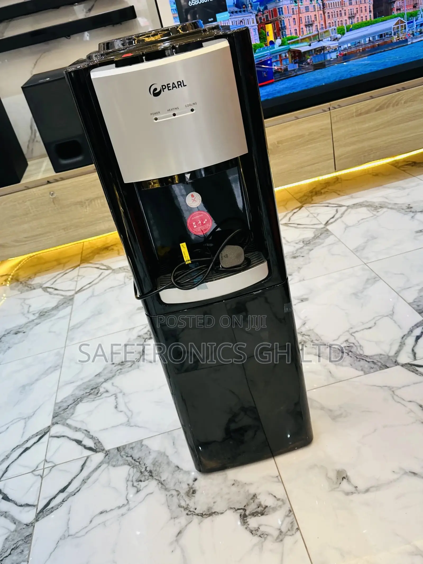 Lasting Pearl PWD-2008FSL Black Hot/Cold Water Dispenser