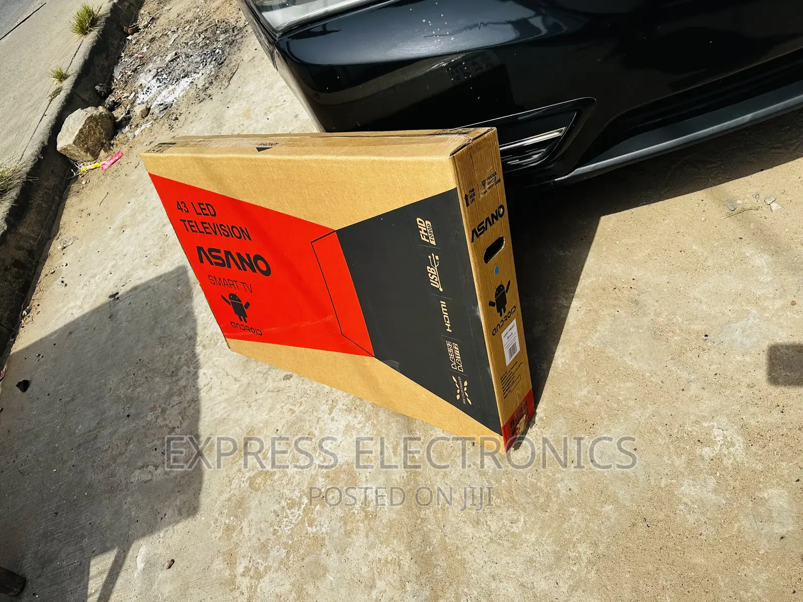 Unbelievable Price Asano 43”Smart Glossy Slim Tv 