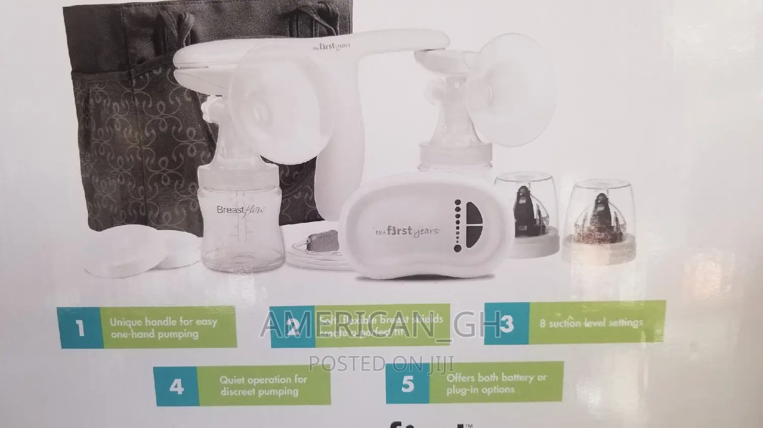 The First Years Quiet Double Electric Breast Pump