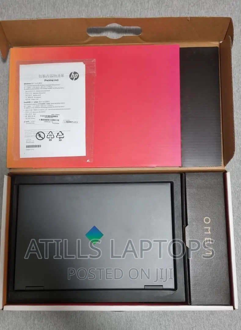 New Laptop HP Omen 15 16GB Intel Core I5 SSD 1T