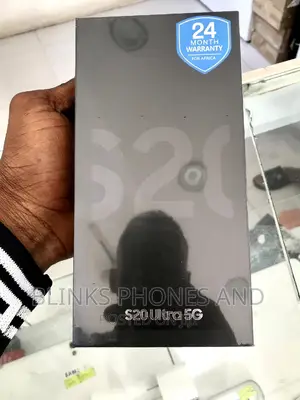 New Samsung Galaxy S20 Ultra 5G 128 GB Black