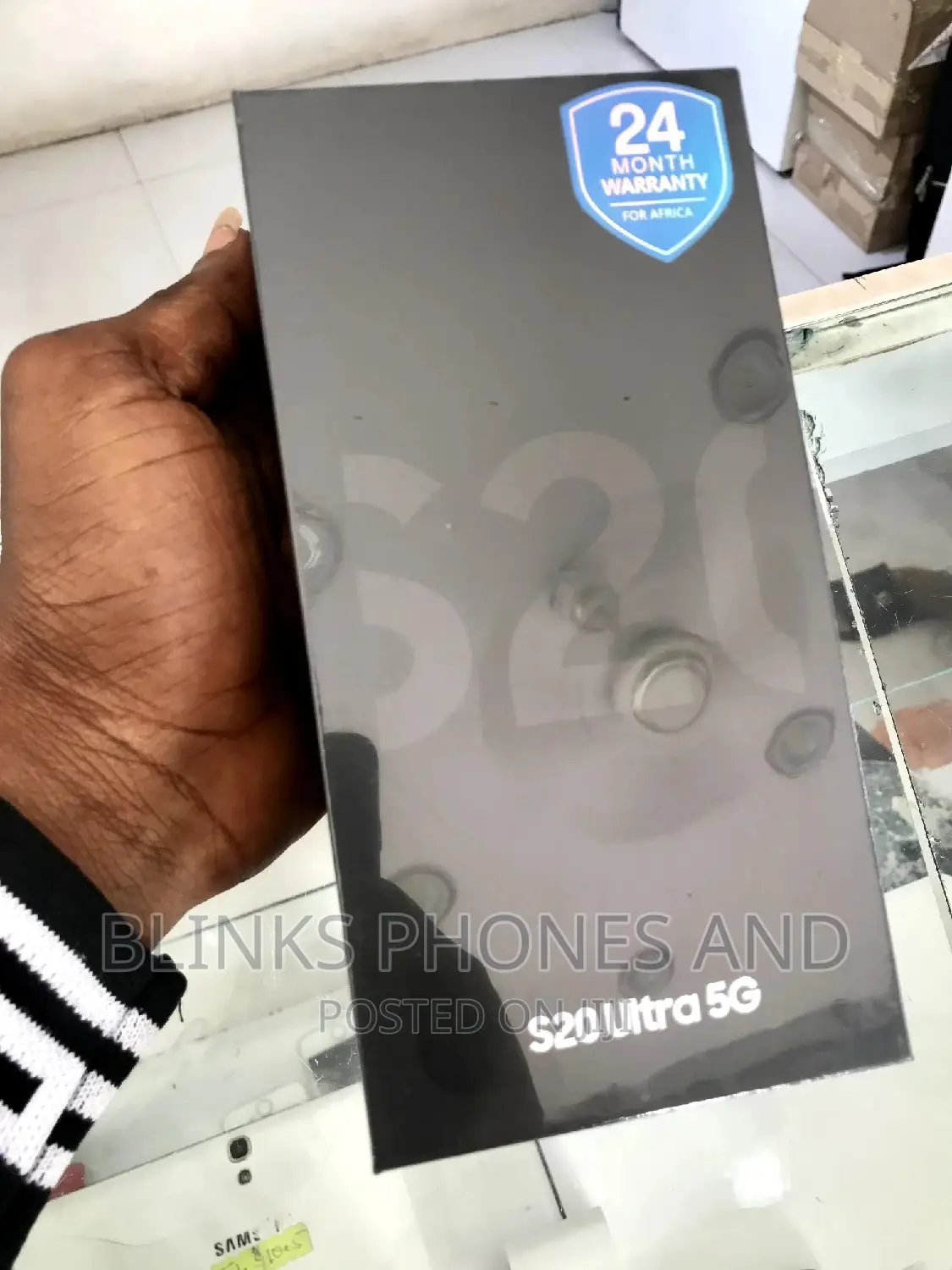 New Samsung Galaxy S20 Ultra 5G 128 GB Black