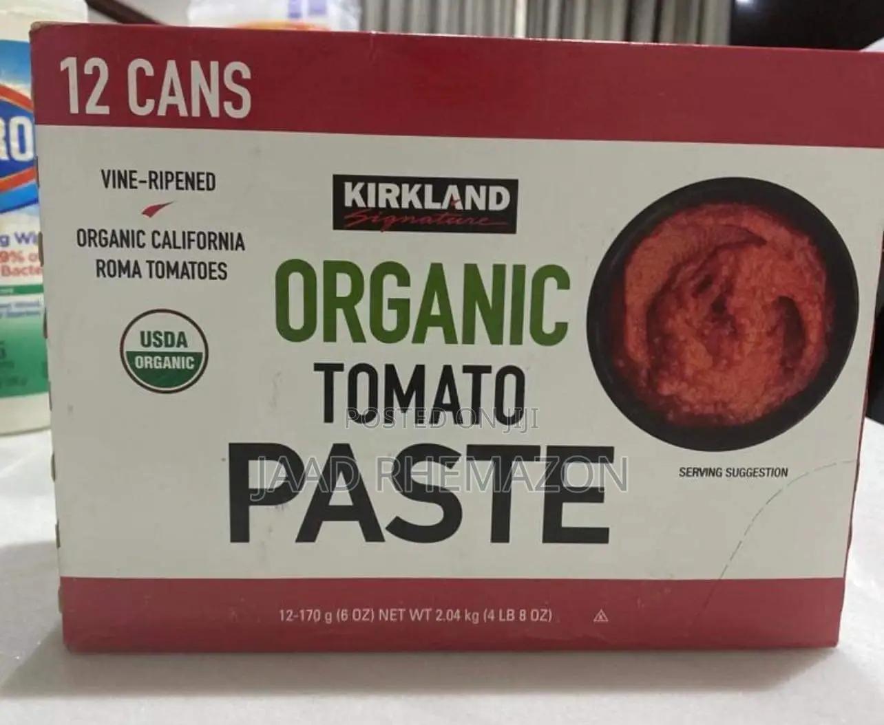 Kirkland Organic Tomato Paste