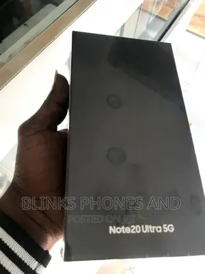 New Samsung Galaxy Note 20 Ultra 5G 128 GB Black