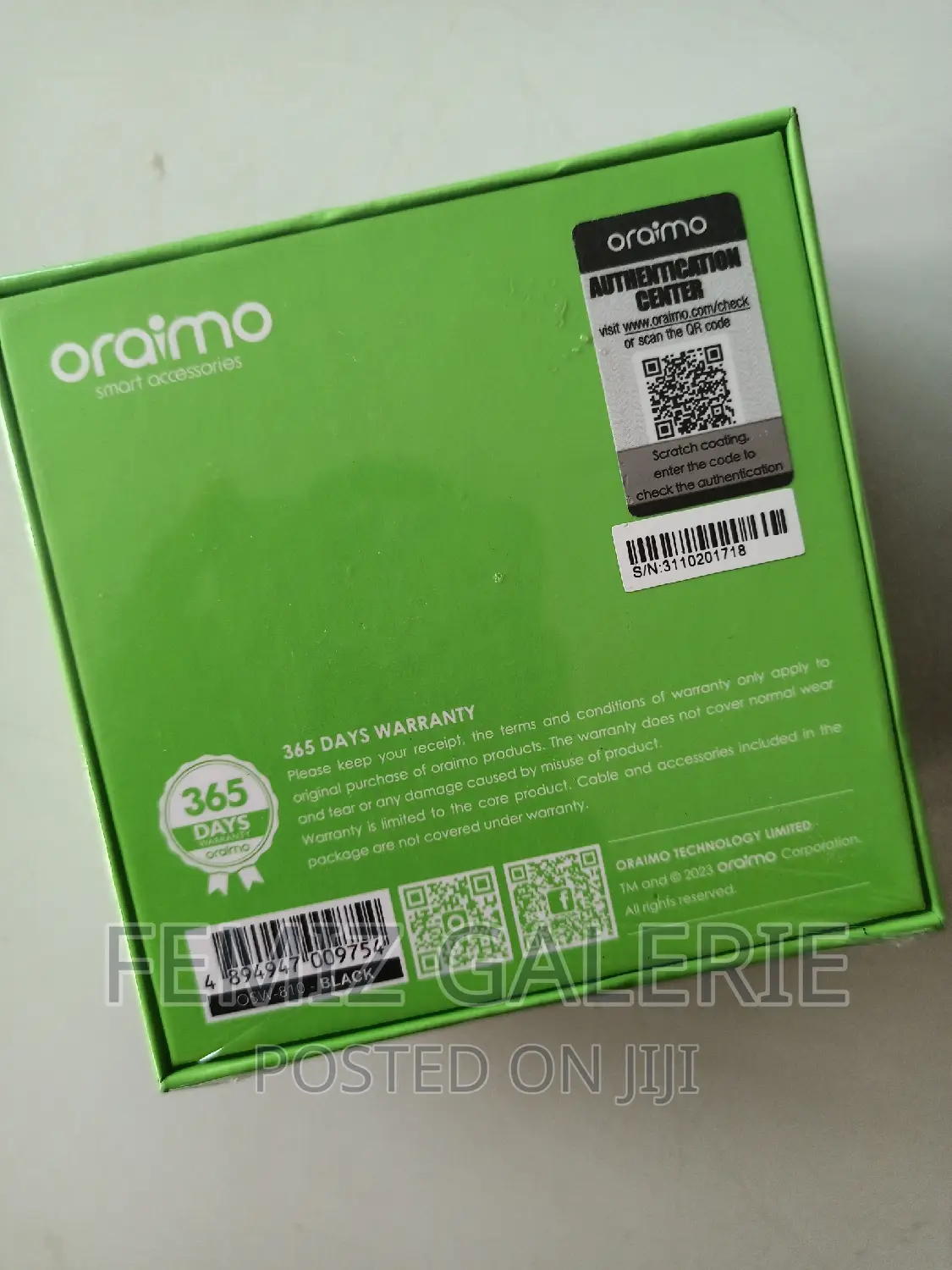 Oraimo Smart Watch Es 2