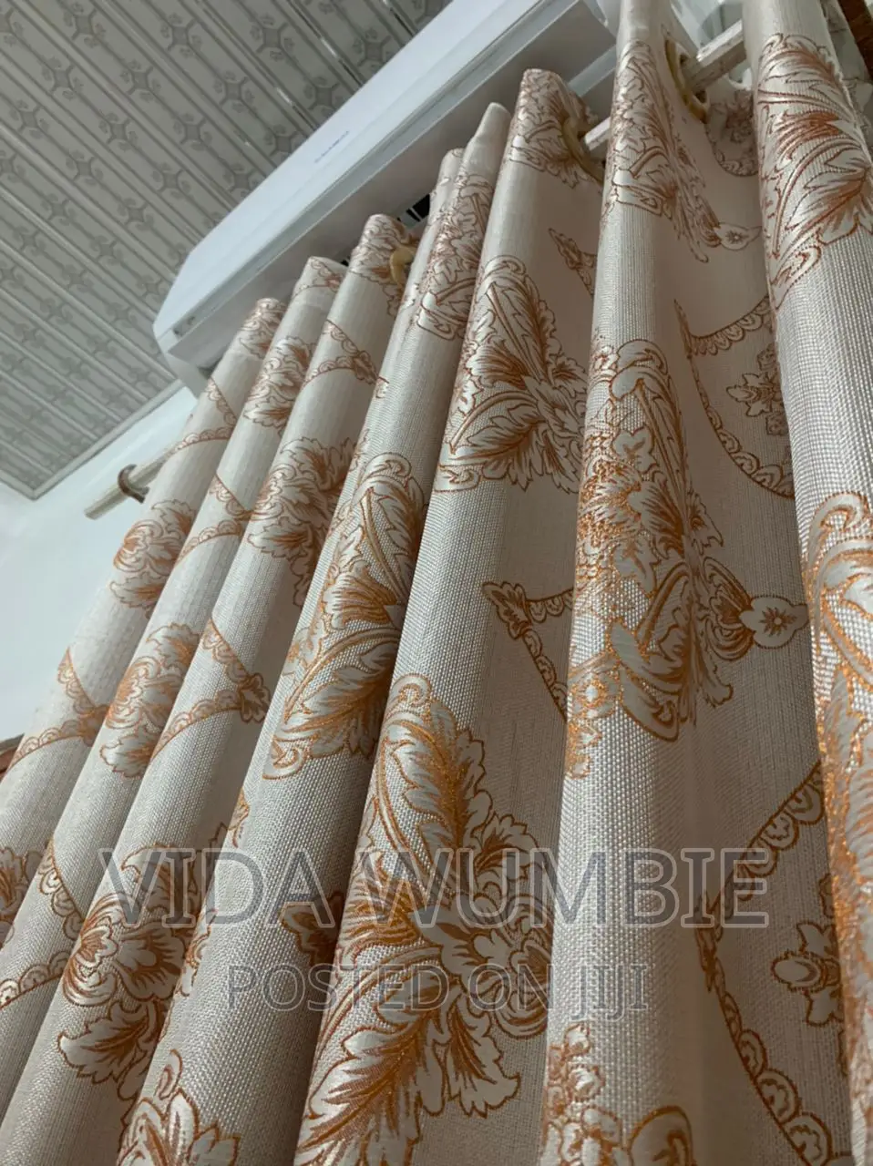 Quality Window Curtains ( Width 4.5 Feet/Length 8.5 Feet