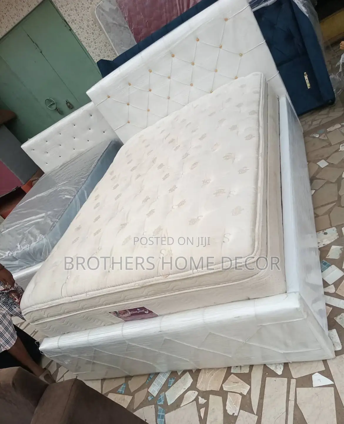 Foreign Double Bed, Foreign Mattress (60x80)