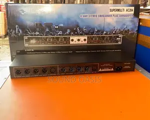 Supermulti AC204 4-Way Stereo Crossover Plus Subwoofer