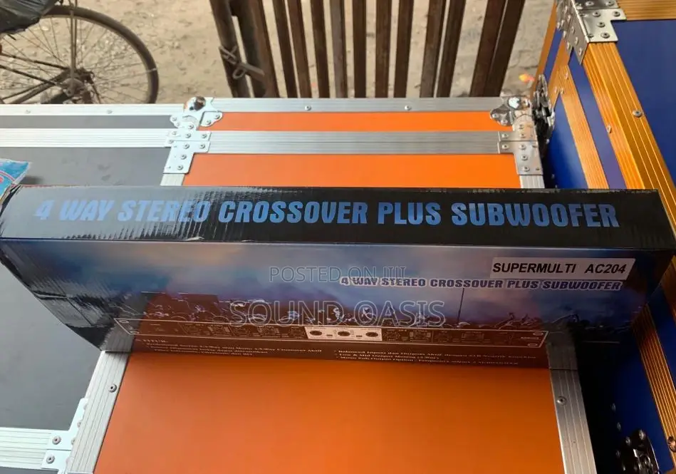 Supermulti AC204 4-Way Stereo Crossover Plus Subwoofer