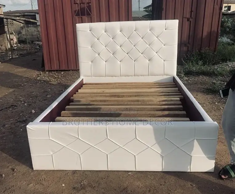 Foreign Double 60x80 Bedframe Very Strong And Neat
