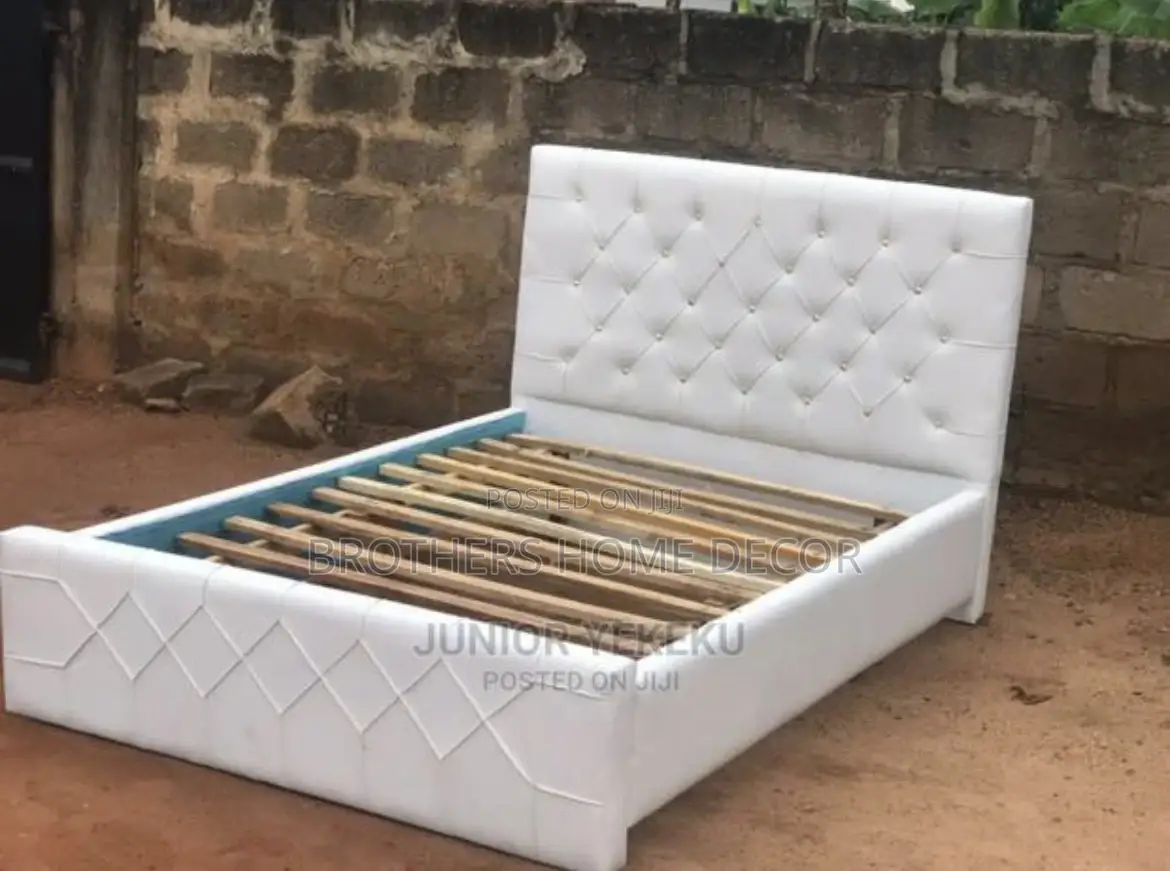 Foreign Double 60x80 Bedframe Very Strong And Neat
