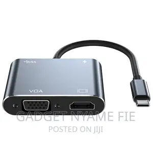 4 in 1 Adapter - Type C / HDMI / VGA / USB-A