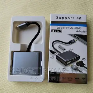 4 in 1 Adapter - Type C / HDMI / VGA / USB-A