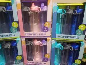 Pogo Bpa Free Water Bottles With Lid And Straw - 946ml ( 175ghs Each)