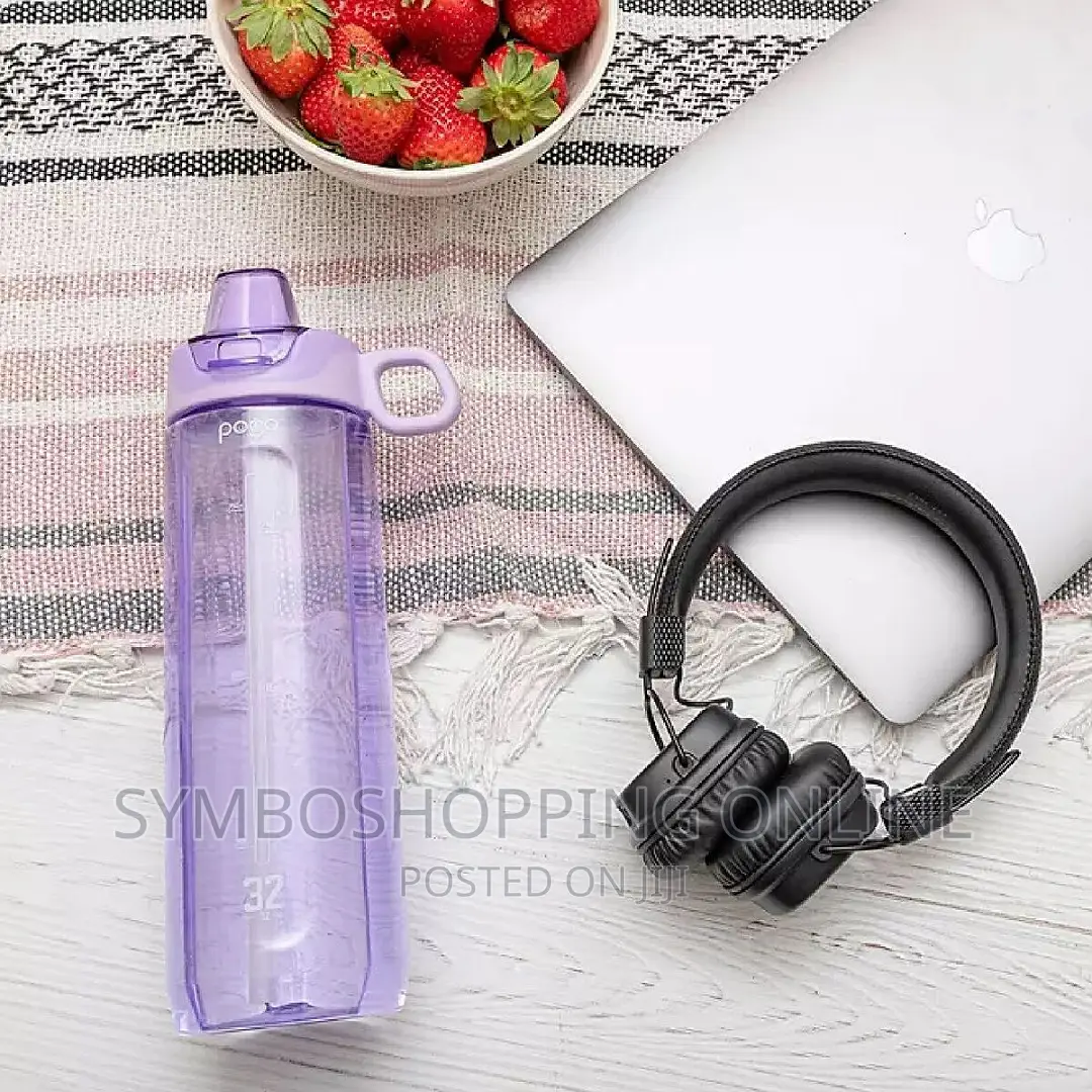 Pogo Bpa Free Water Bottles With Lid And Straw - 946ml ( 175ghs Each)