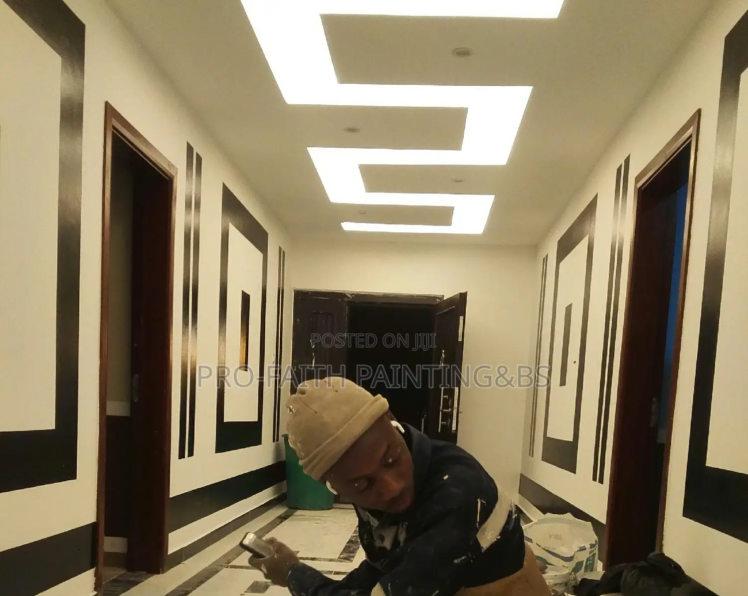 Pop False Ceiling and Professional Painting