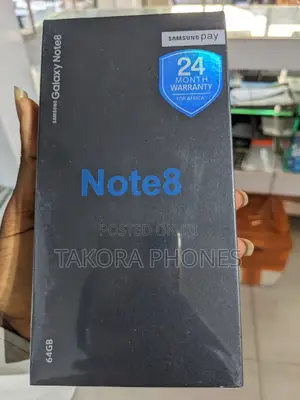 New Samsung Galaxy Note 8 64 GB Black