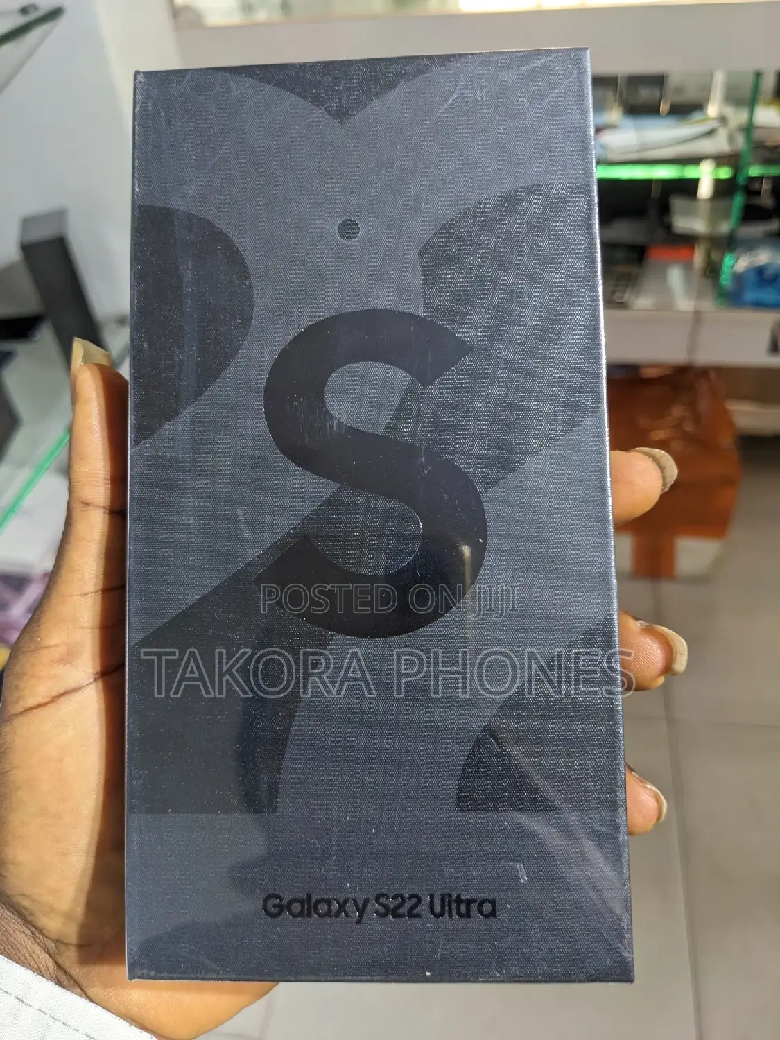 New Samsung Galaxy S22 Ultra 128 GB Black
