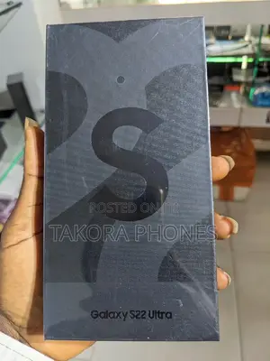 New Samsung Galaxy S22 Ultra 128 GB Black