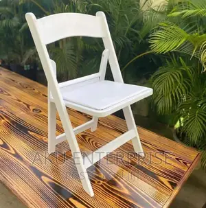 Wedding Party Rental Rasin Style Foldable White Chairs