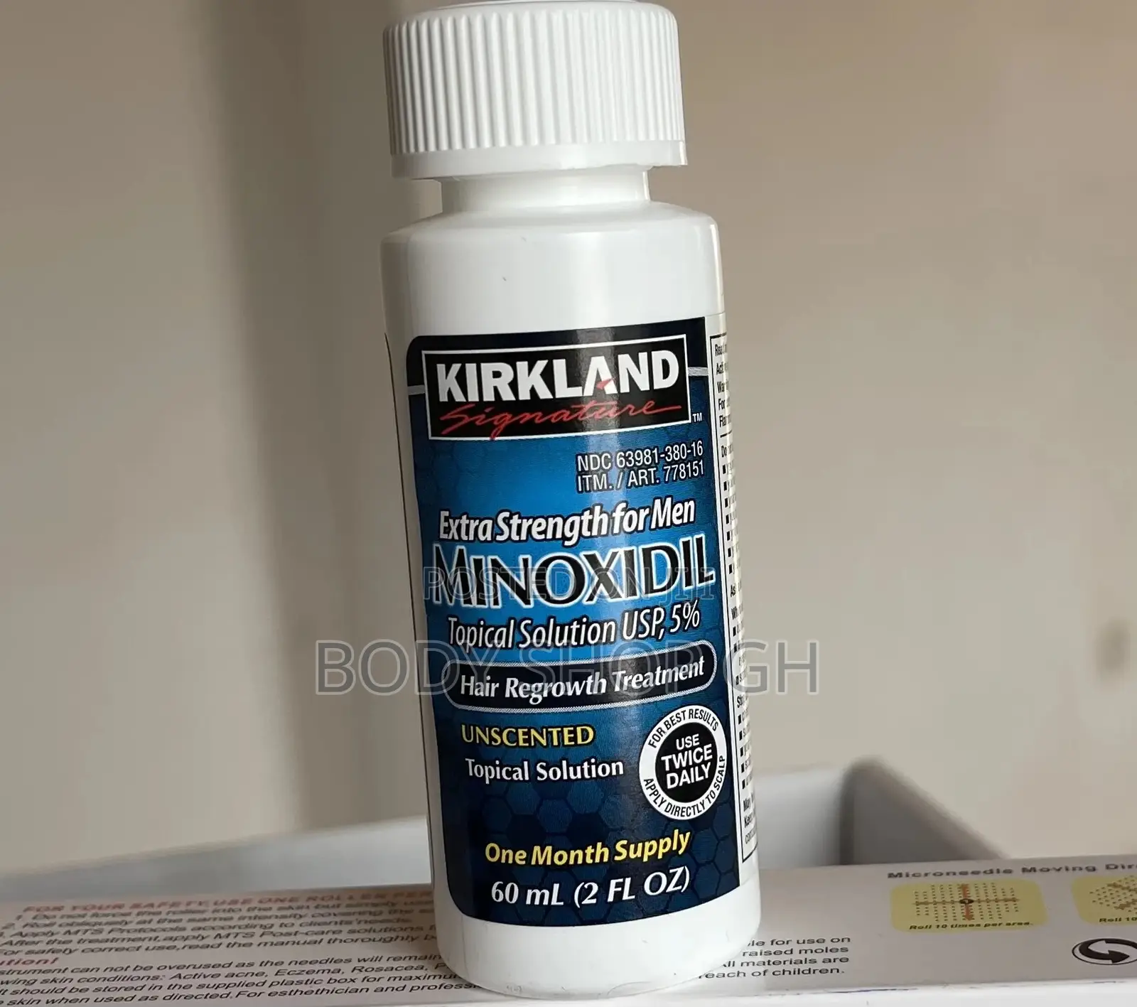 Kirkland Minoxidil for Beard, Hairline and Bald Hair Growth